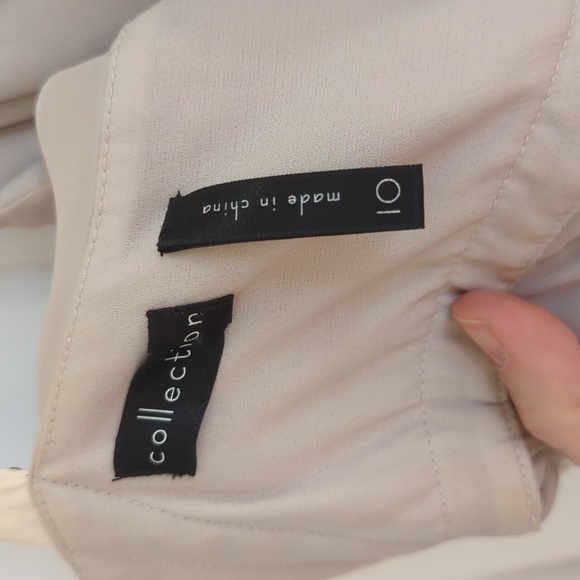 Cream Full Length Dress - Picture 4 of 7